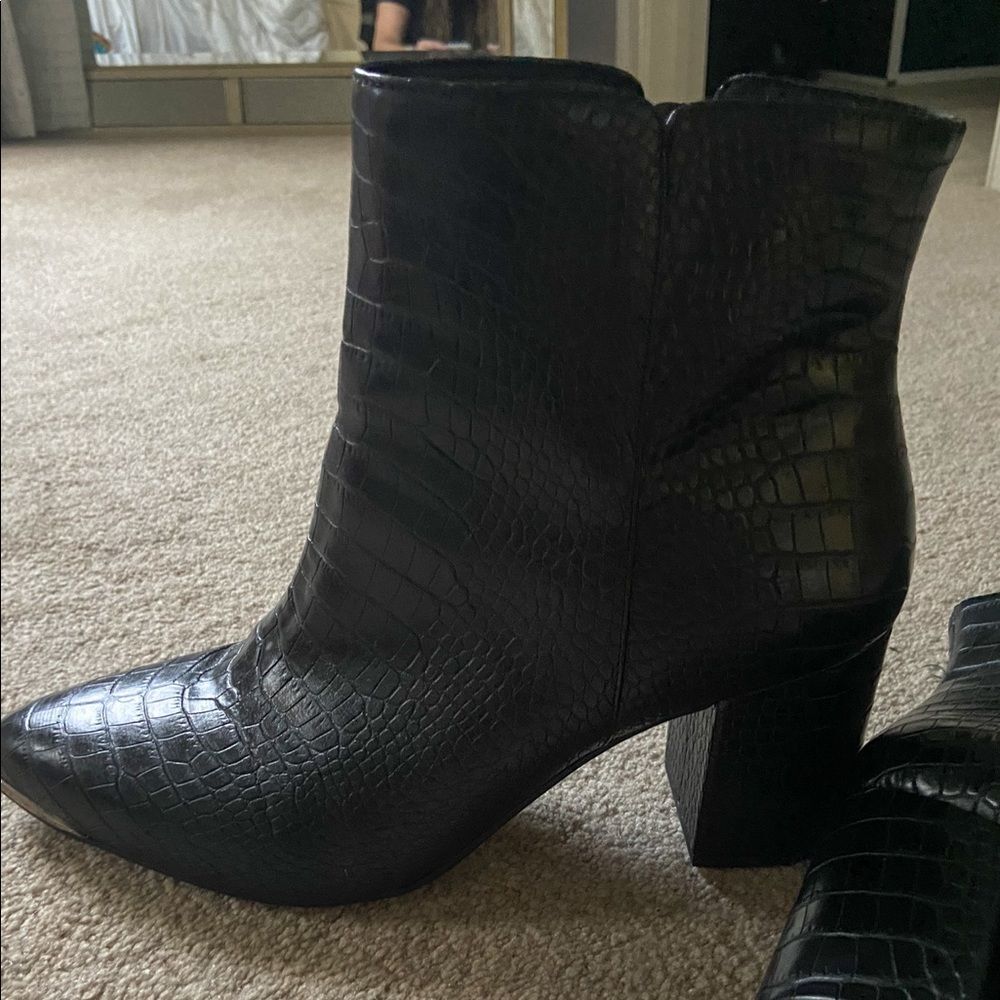 Franco Sarto Boots- crocodile